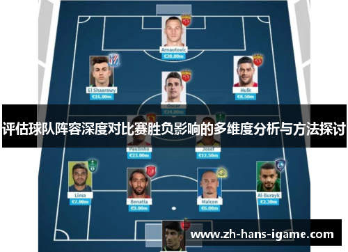 评估球队阵容深度对比赛胜负影响的多维度分析与方法探讨 评估球队阵容深度对比赛胜负影响的多维度分析与方法探讨